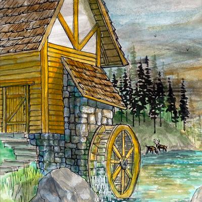 Water Wheel 2